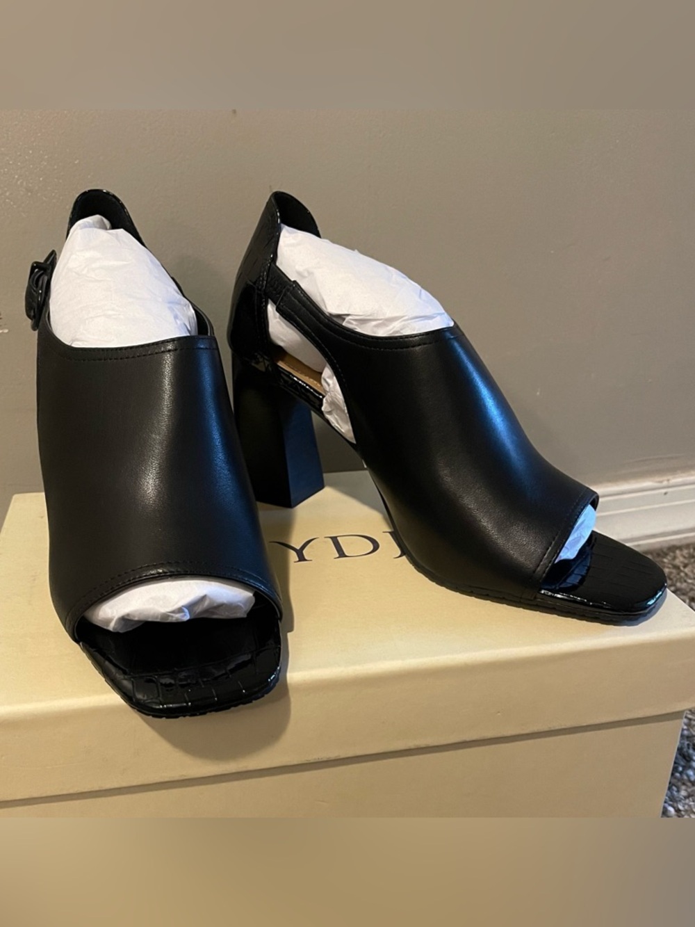 NYDJ Larlie Block Heel Sandals